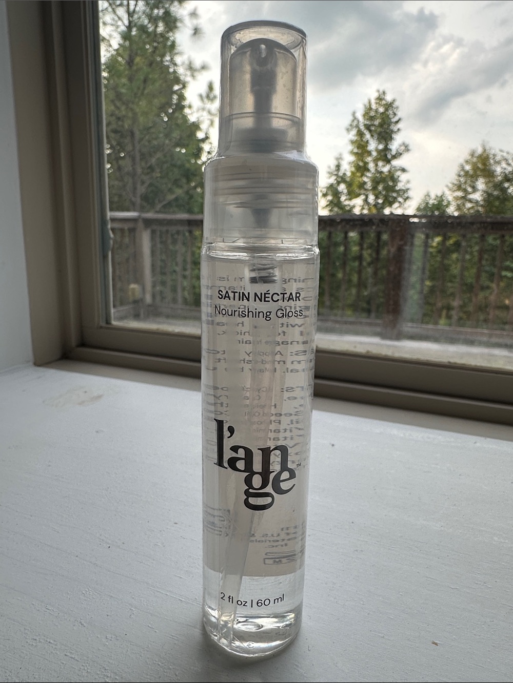 Lange Satin Nectar Nourishing Gloss - Clear